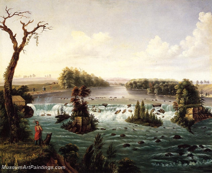 Falls of St Anthony Upper Mississippi by Henry Lewis