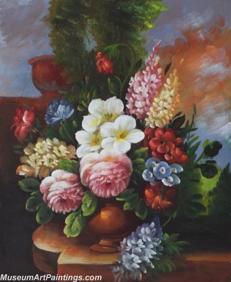 Famous Classical Flower Oil Paintings 001