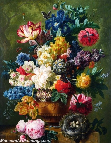 Famous Classical Flower Oil Paintings 002