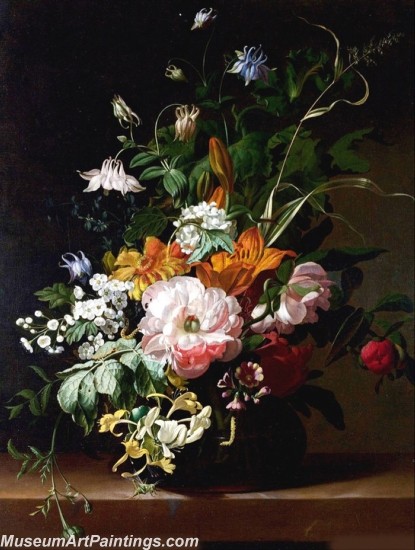 Famous Classical Flower Oil Paintings 005