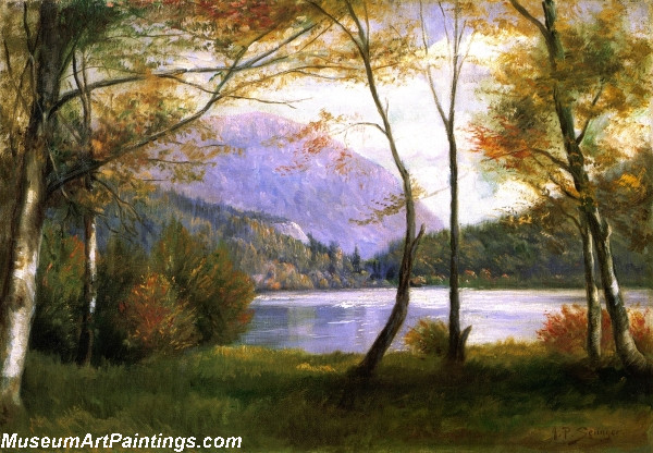 Famous Landscape Painting Gateway of Crawford Notch White Mountains