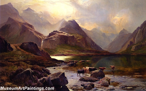 Famous Landscape Paintings Loch Coruisk Isle of Skye