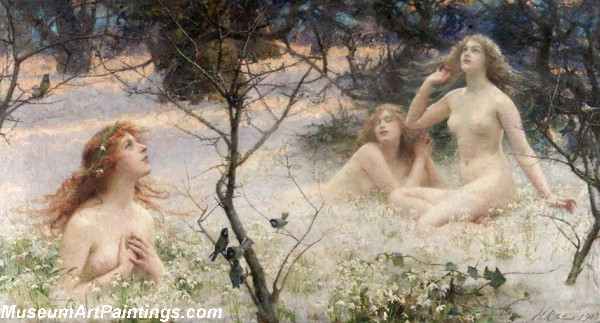 Famous Nude Painting Springs Awakening 1913