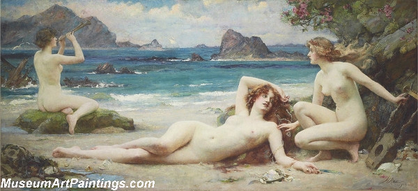 Famous Nude Painting The Sirens