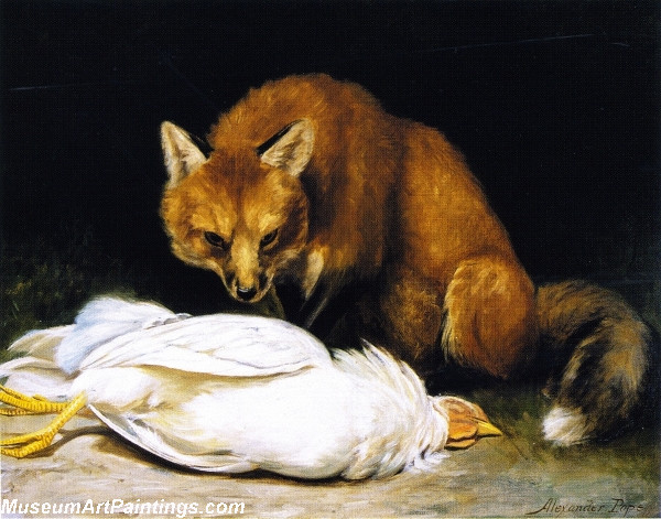Famous Paintings The Fox Fair Game