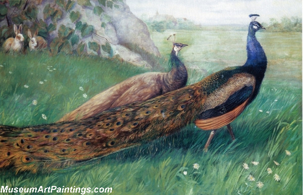 Famous Peacock Paintings Just from Town
