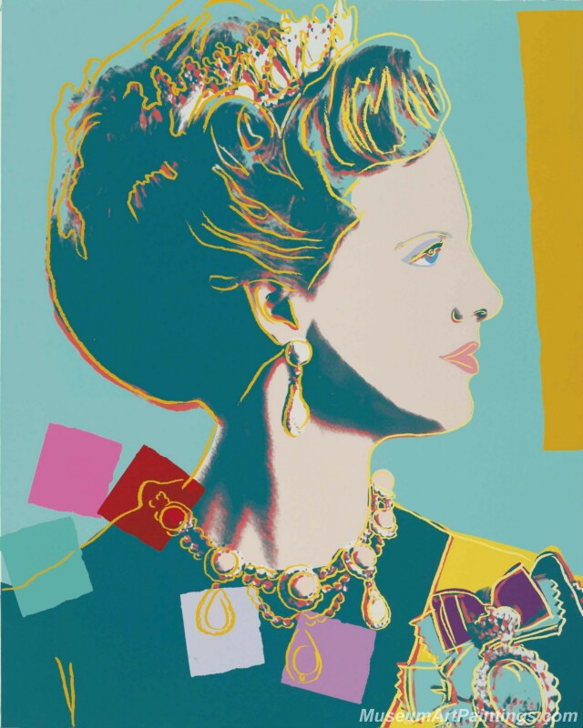 Famous Pop Art Paintings Elizabeth by Andy Warhol PAP310