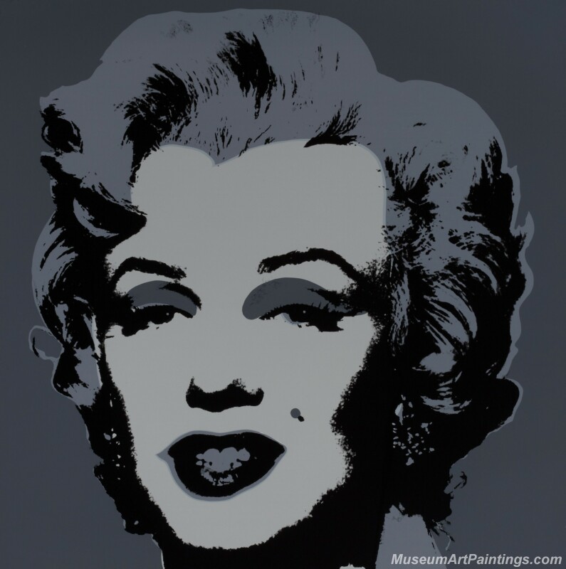 Famous Pop Art Paintings Marilyn Monroe by Andy Warhol PAP45