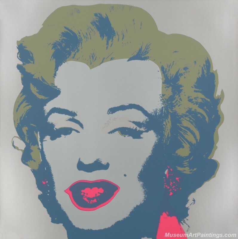 Famous Pop Art Paintings Marilyn Monroe by Andy Warhol PAP47