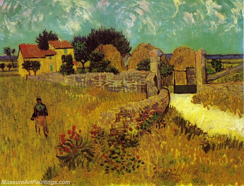 Farmhouse in Provence Painting