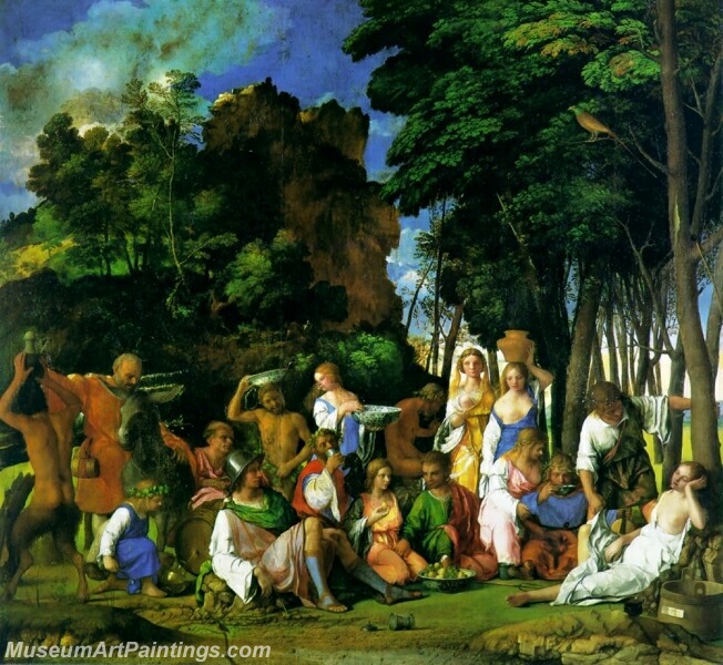 Feast of the Gods Painting