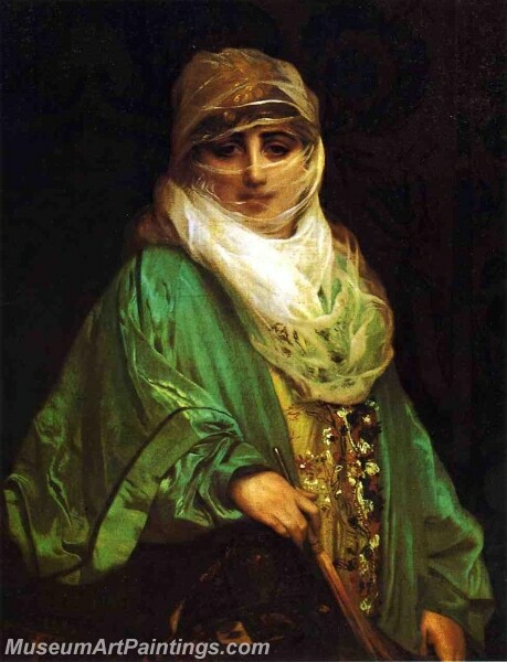 Femme De Constantinople Painting