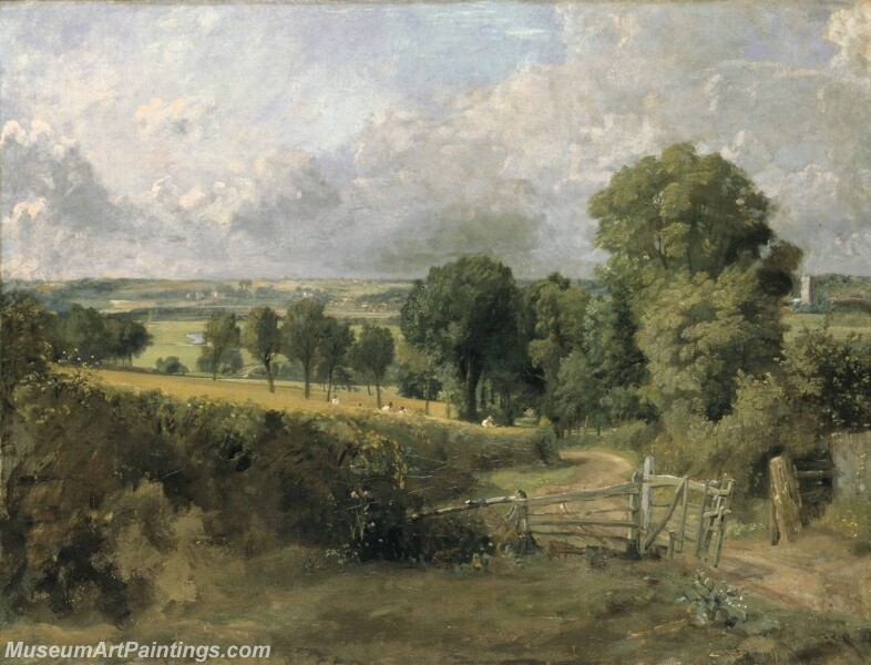 Fen Lane East Bergholt Painting