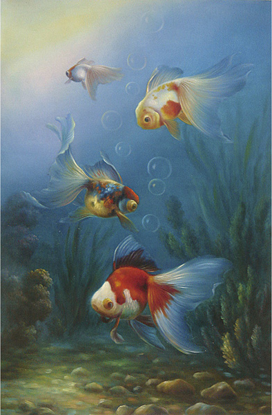 Fish Oil Paintings 022
