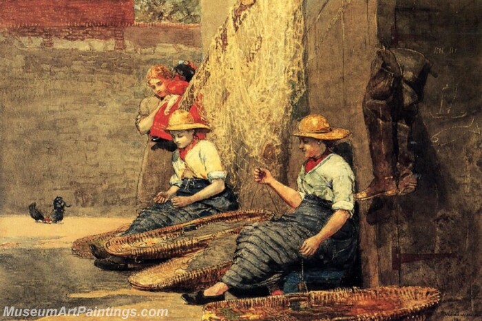 Fishergirls Painting