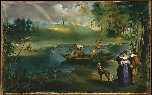 Fishing by Edouard Manet