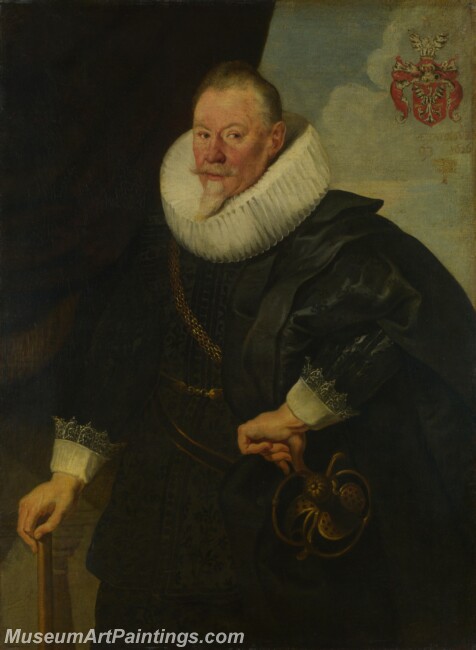 Flemish Portrait of a Man 1 Painting