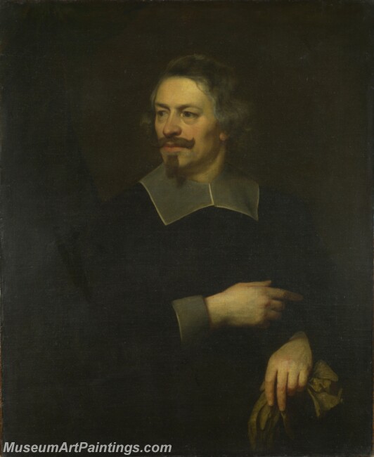 Flemish Portrait of a Man Painting