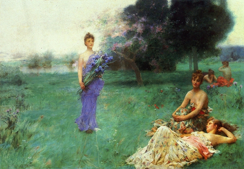 Fleur de Luce by Henry Siddons Mowbray