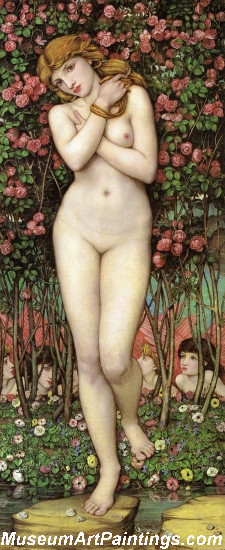 Flora Nude Painting by John Roddam Spencer Stanhope