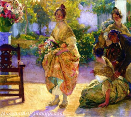 Floristas Valencianas Painting