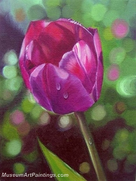 Flower Oil Painting 01