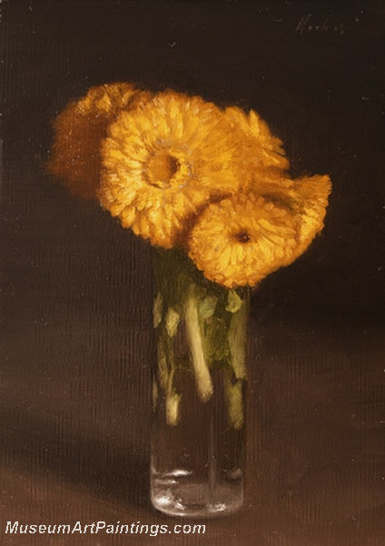 Flower Oil Painting 04