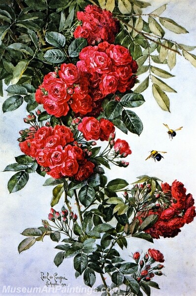 Flower Painting Rambling Roses