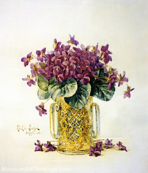 Flower Painting Violets