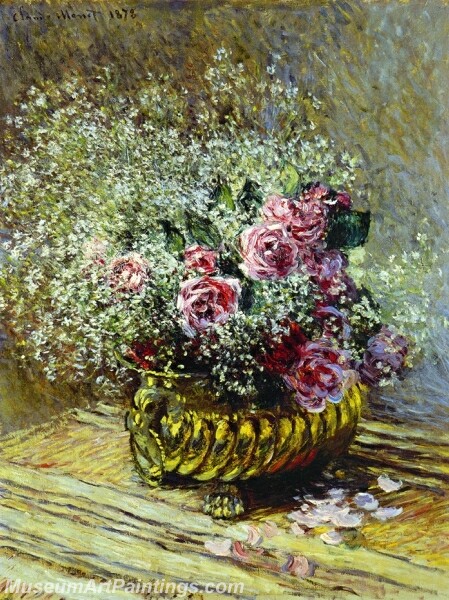 Flowers in a Pot Painting