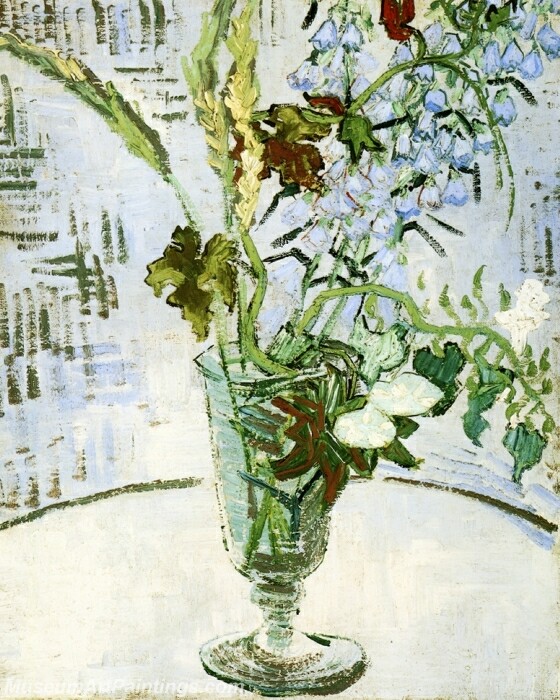 Flowers in a Vase Painting