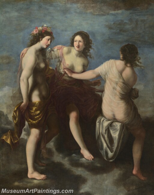 Francesco Furini The Three Graces Painting