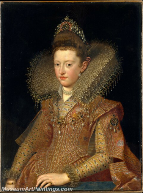 Frans Pourbus the Younger Margherita Gonzaga Princess of Mantua Painting