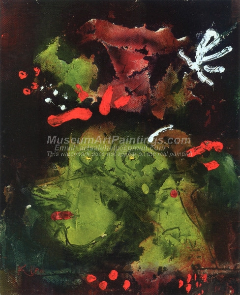 Frau im Sontagsstat by Paul Klee