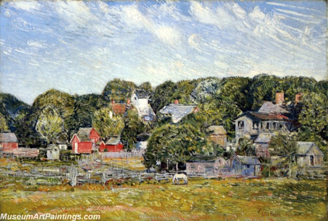 Frederick Childe Hassam Amagansett Long Island New York Painting