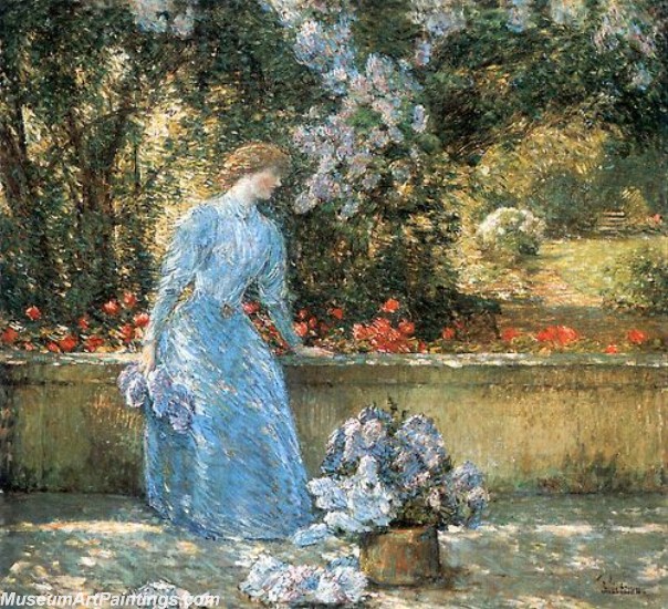 Frederick Childe Hassam Garden Paintings 025