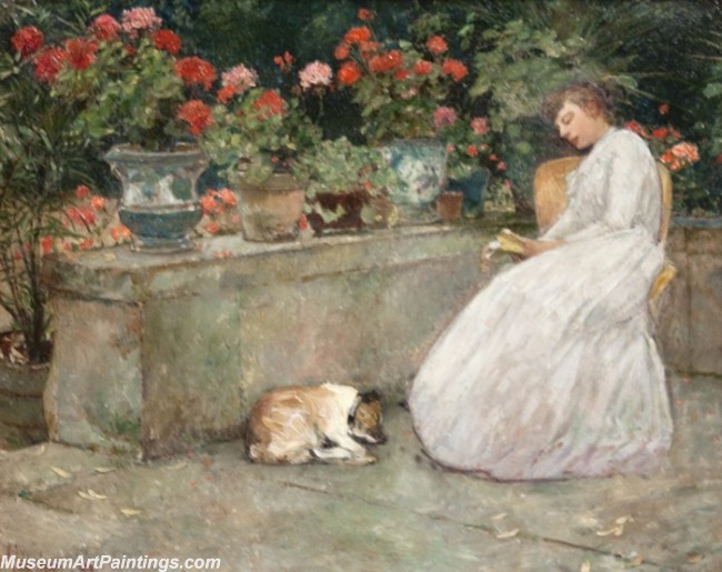 Frederick Childe Hassam Garden Paintings 027