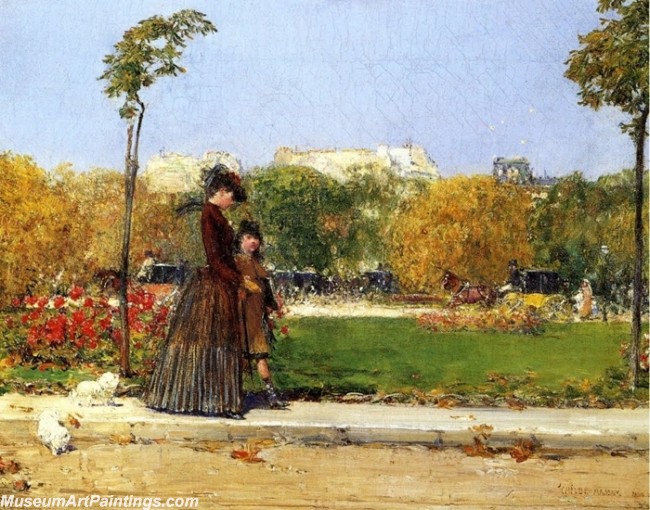 Frederick Childe Hassam Garden Paintings 032