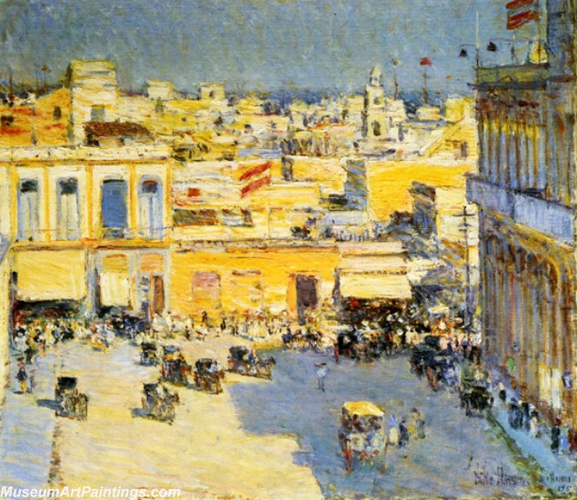 Frederick Childe Hassam Havana Painting