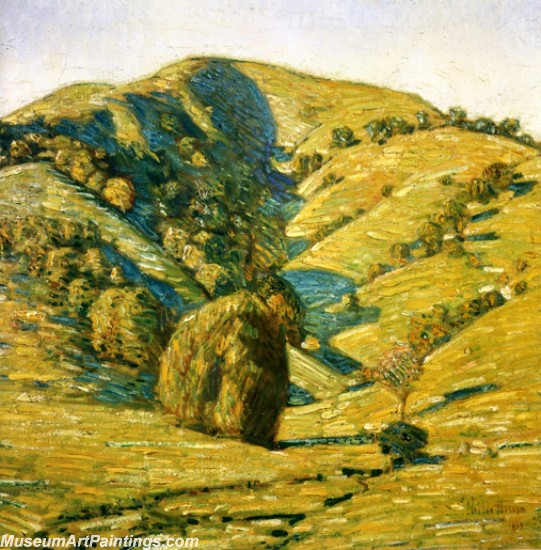 Frederick Childe Hassam Hill of the Sun San Anselmo California Painting