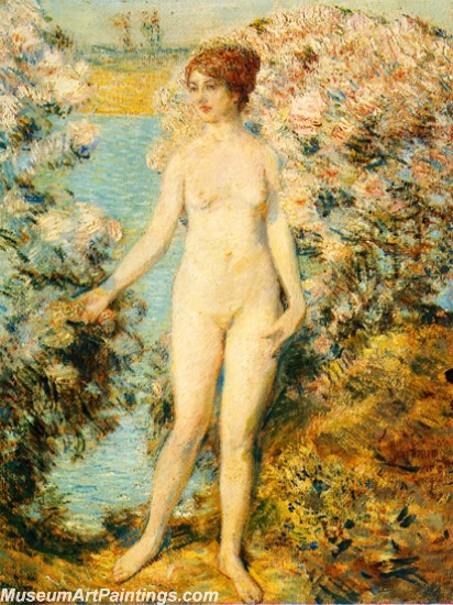 Frederick Childe Hassam Nude Paintings Morning Old Lyme