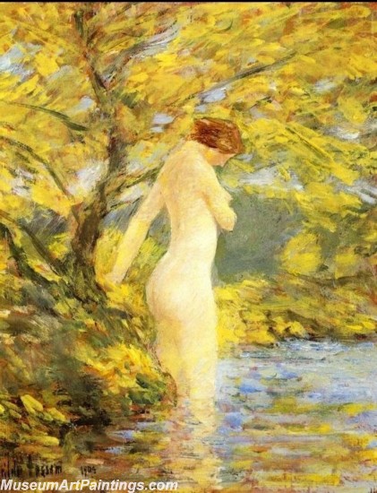 Frederick Childe Hassam Nude Woman Paintings 015