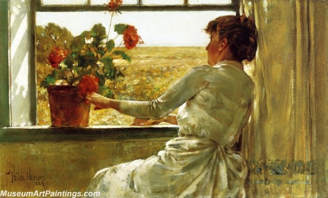 Frederick Childe Hassam Woman Paintings 020