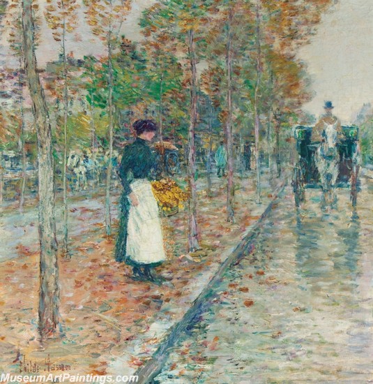 Frederick Childe Hassam Woman Paintings 029