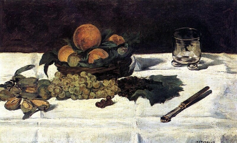 Fruit on a Table Painting