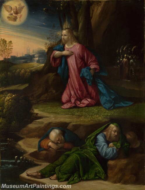 Garofalo The Agony in the Garden Painting