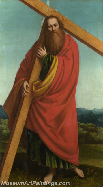 Gaudenzio Ferrari Saint Andrew Painting