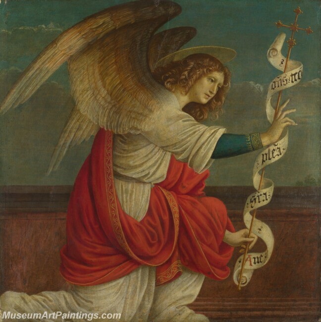 Gaudenzio Ferrari The Annunciation The Angel Gabriel Painting