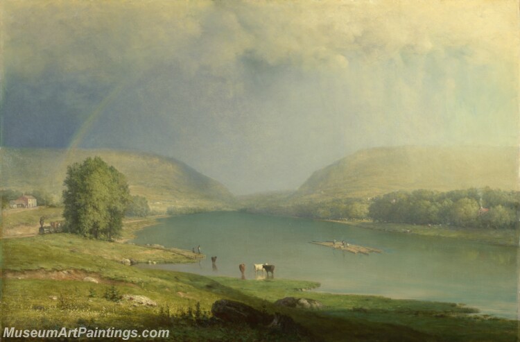 George Inness The Delaware Water Gap Painting