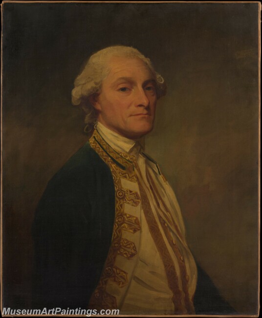 George Romney Admiral Sir Chaloner Ogle Painting